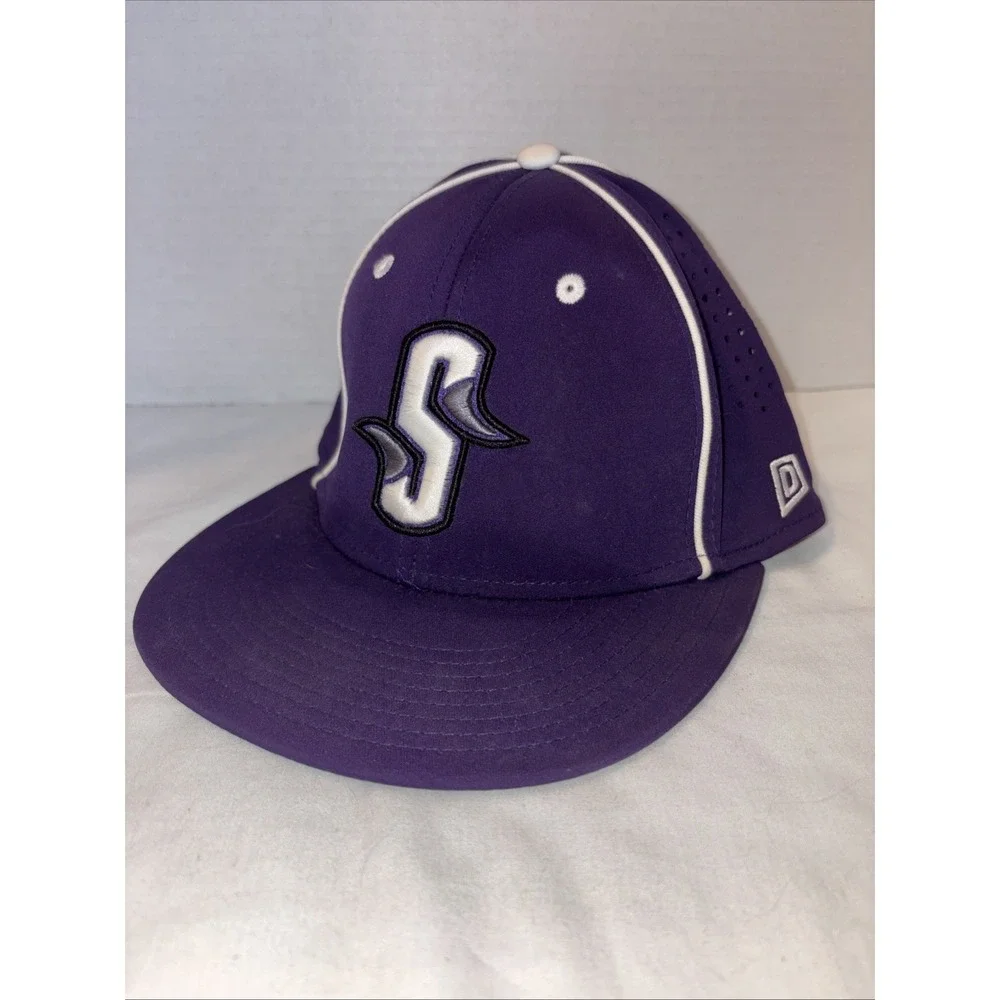 Seattle Kraken NHL‎ Hockey Baseball Hat, Purple White Size M-L A – Flex